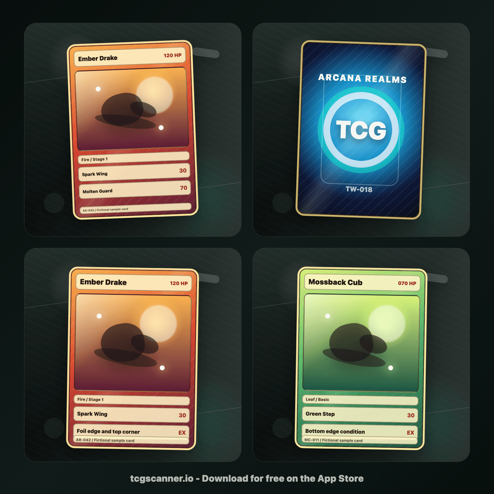 Detail mode for edges and foil checks